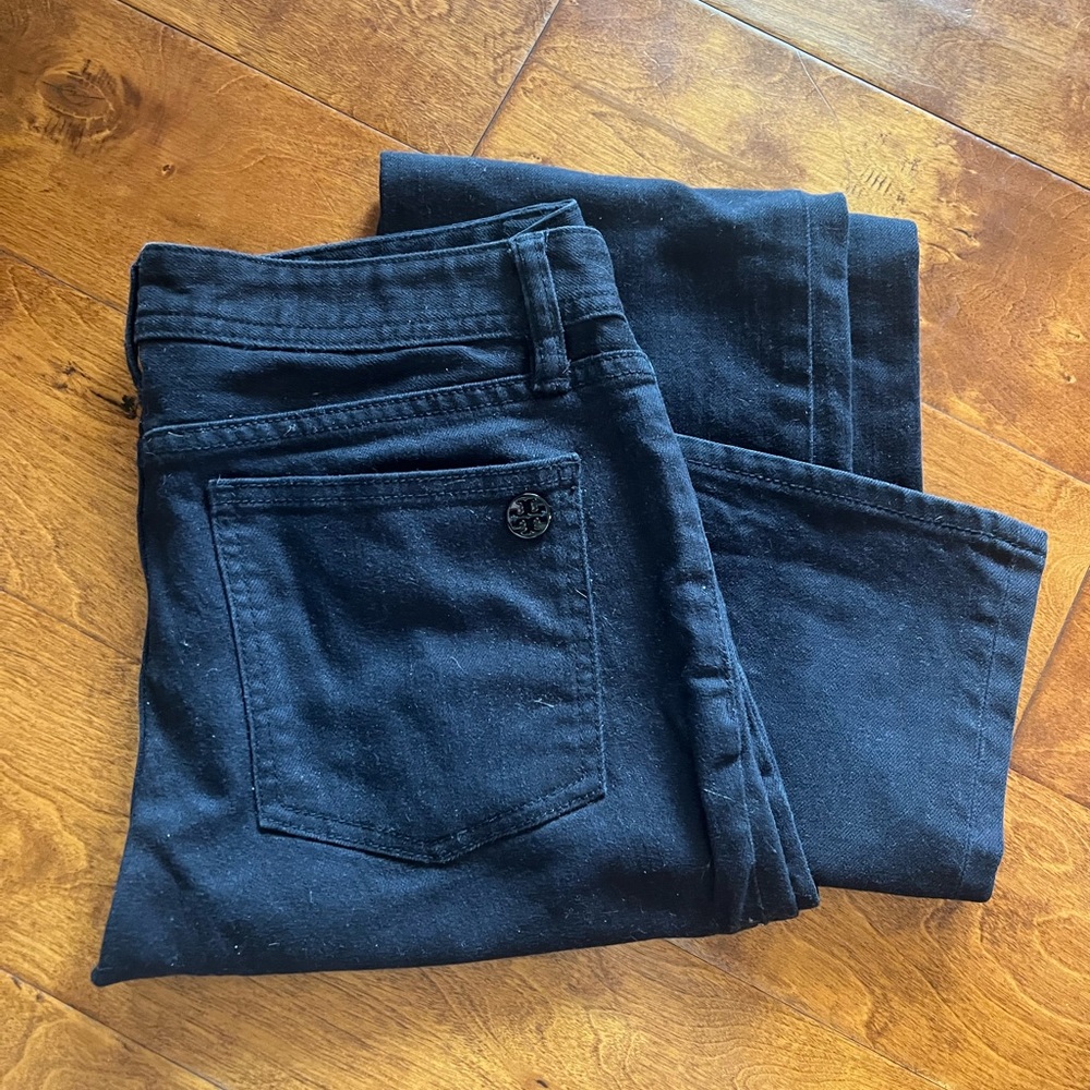 Tory Burch Black Jeans 28